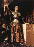 Jean-Auguste Dominique Ingres Joan of Arc at the Coronation of Charles VII in Reims France oil painting artist